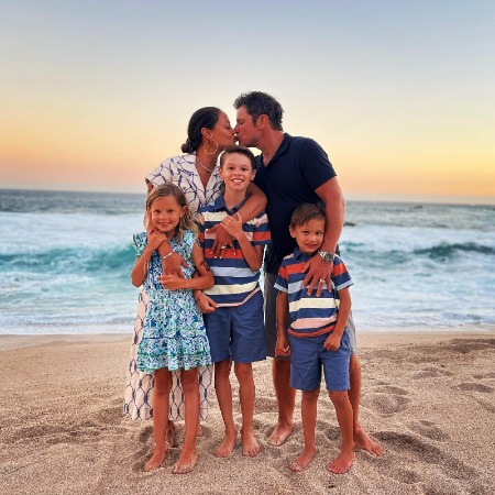Camden John Lachey on a vacation with his family.